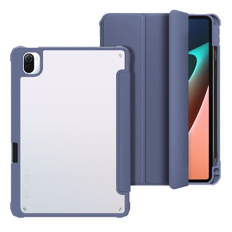 Stolní silikonové pouzdro pro Xiaomi Redmi SE 10.6 2022 s čirou průhlednou zadní stranou pro Xiaomi 6/6 Pro pouzdro s držákem na tužku nárazuvzdorný kryt