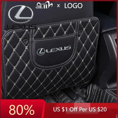 2026 Hot Interior Stickers 1Pcs Car Anti-Kick Pad Mat Seat Backrest Protector Cover For ES RX LS IS NX CT LX IS250 IS200 C