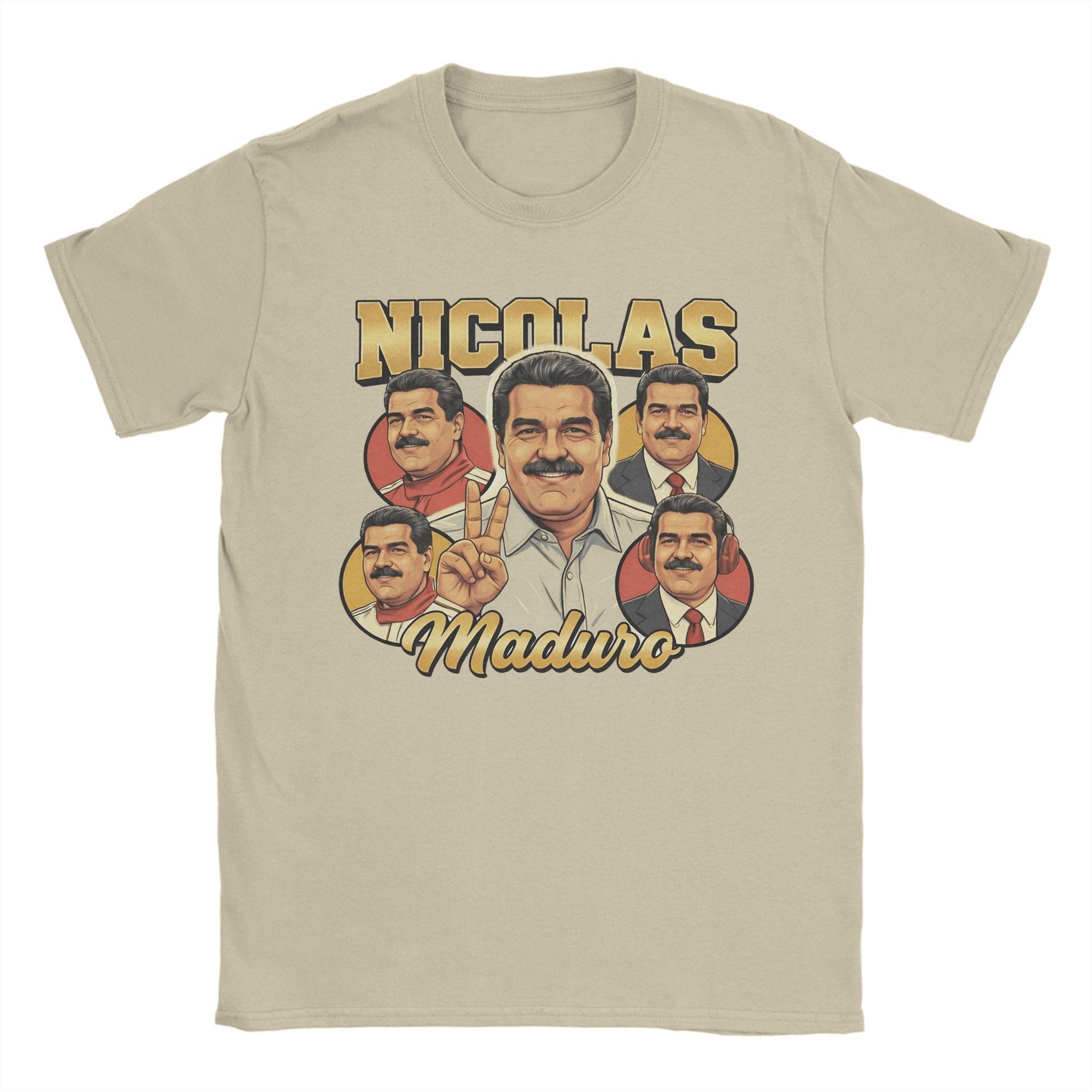 

Venezuelan Prisoner Scene Maduro Tshirt 2026 Summer Mens Womens Cotton Fun Round Neck Tshirt Top Gift Pure Cotton Tshirt XL