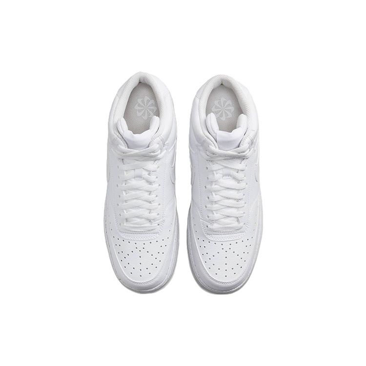 Nike Court Vision Mid Next Nature Triple White Men Sneakers DN3577-100