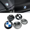 Car Hood Emblem Front Bonnet Logo Trunk Badge 2Pcs 74mm 82mm For BMW E46 E90 E39 E60 E36 E30 E61 E91 E92 E87 F10 F20 F30 X3 X5 DA2