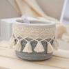 Handgjorda vävda bomullsrep Vävd förvaringskorg Desktop Organizer Diverse Leksaker Comestics Nycklar Snacks Box Diverse Organizer