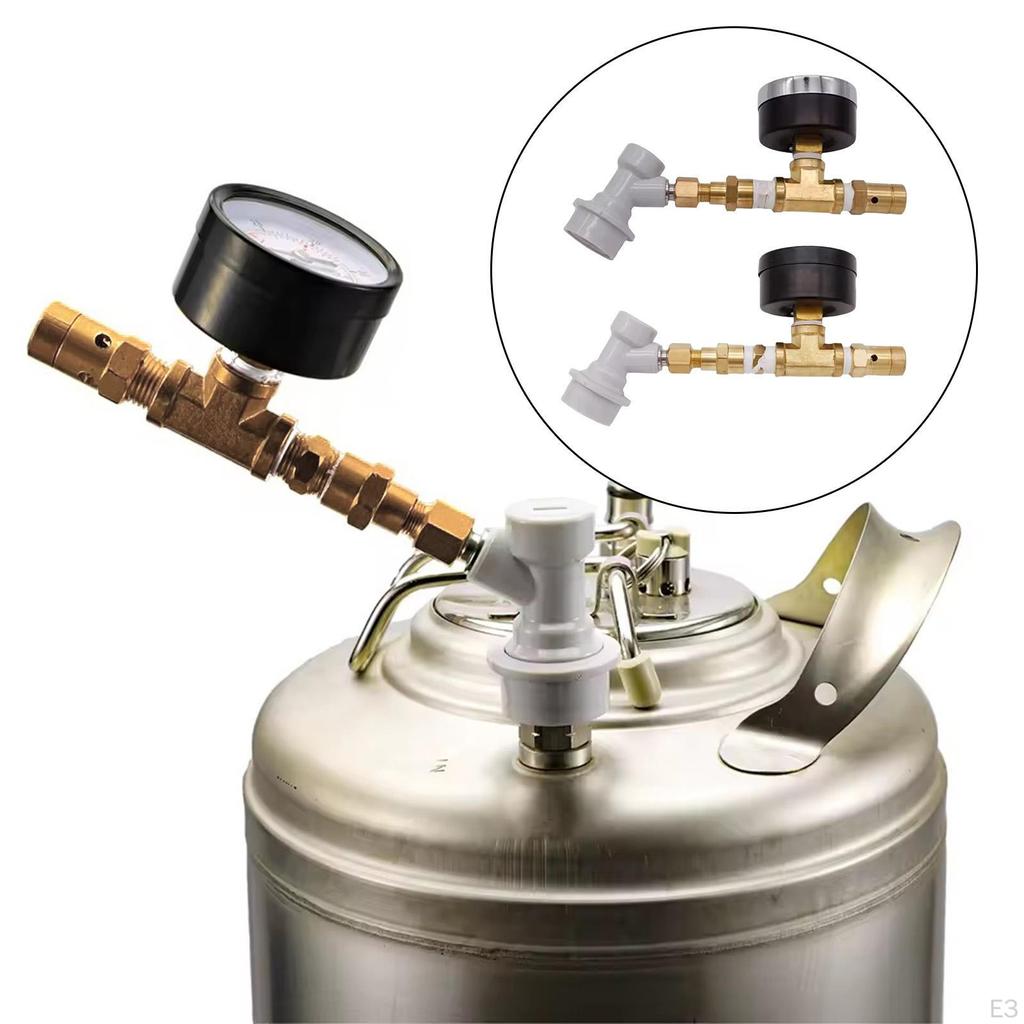 Adjustable Pressure Relief Valve for Beer with Ball Fitting, Ideal [unclear - Possibly "the