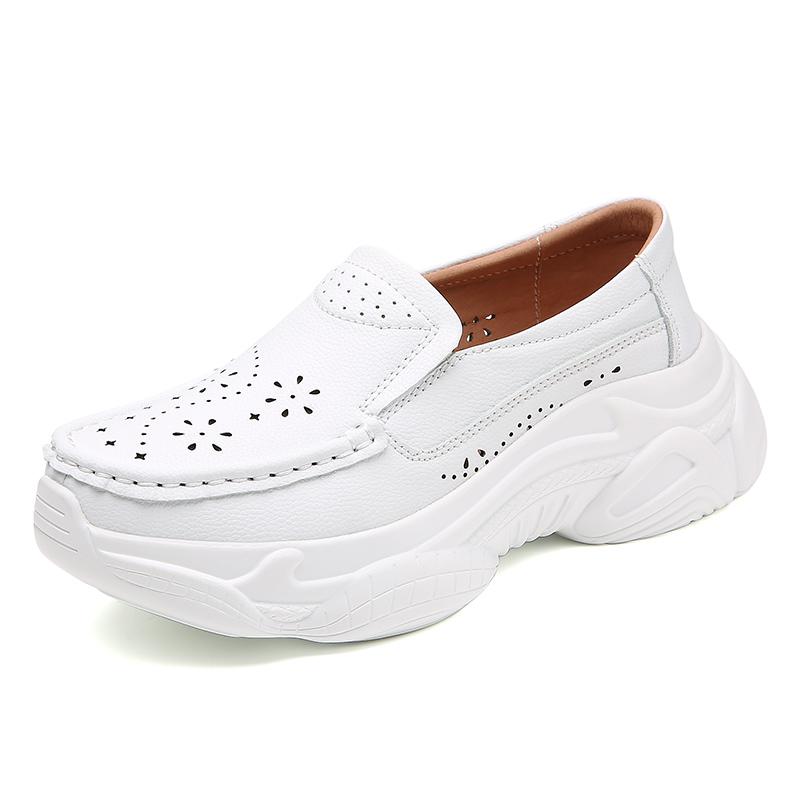 Women's Shoes Thick Bottom Platform Soled Shoes Women's Wedges 35-40