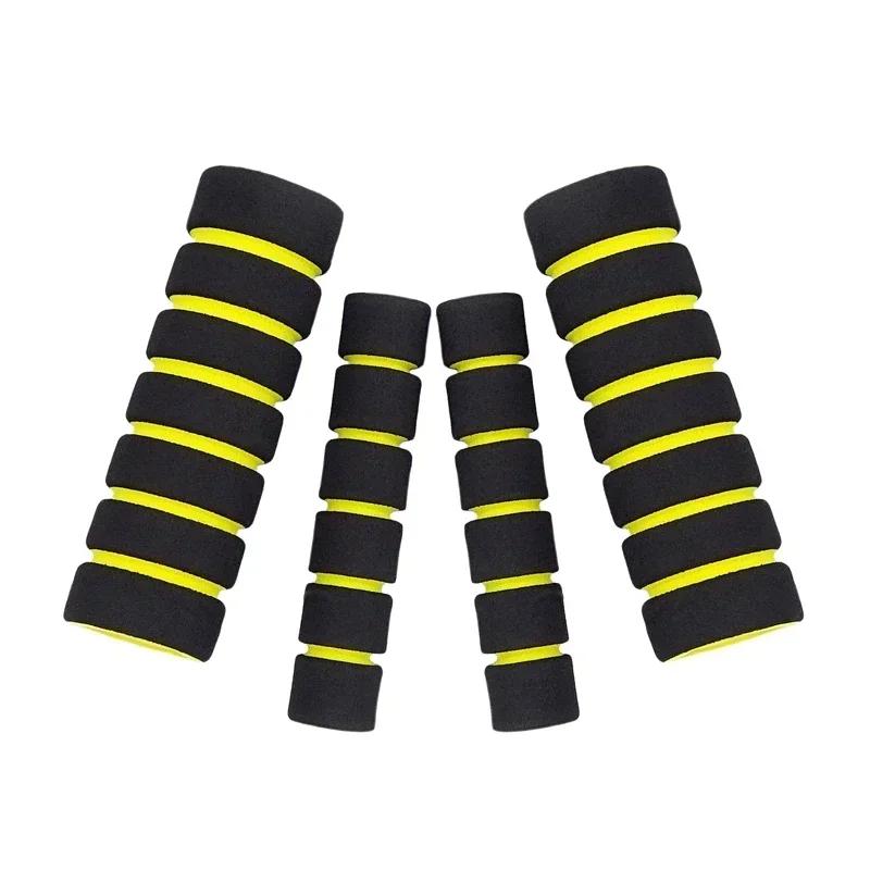 4PCS Non-slip MTB Bike Handle Foam Sponge Gloves Durable Comfortable Bicycle Handlebar Grips Cycling Accessories