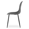 WAT chair dark gray / black legs x 1