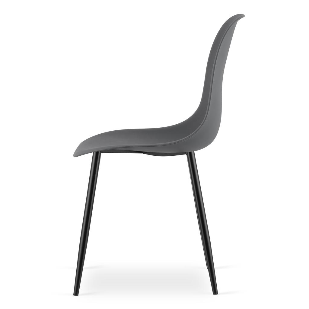 WAT chair dark gray / black legs x 1