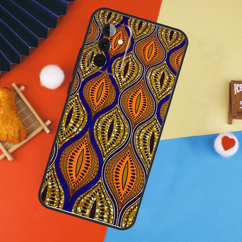African Style Fabric Print Case For Samsung Galaxy A53 A33 A13 A54 A34 A14 A56 A36 A16 A06 A12 A32 A52 A35 A17 A15 A55