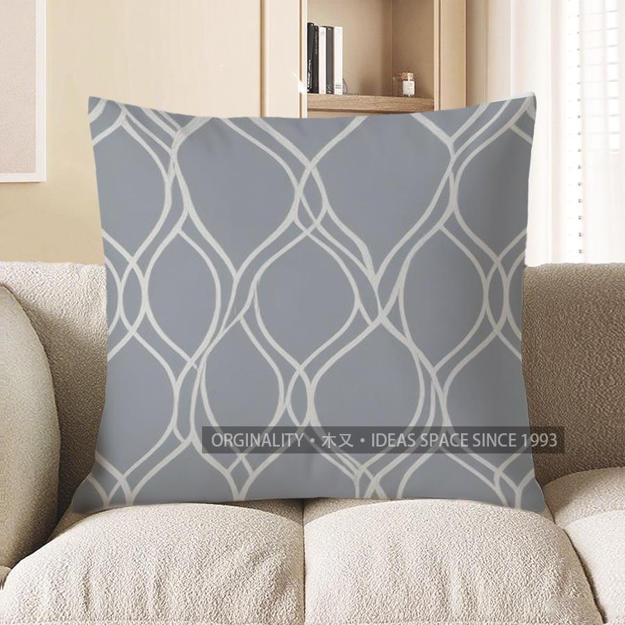 Home Decor Abstract Dandelion Pattern Throw Pillow Cover Pattern Cushion Cover Suitable For Sofa Bedroom Car Pillow Cover