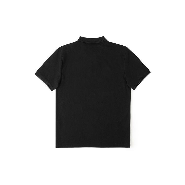 Lee SS24 Standard Logo Embroidered Cool Feel Polo Shirt Men polo shirts Black LMT008138205150K11000