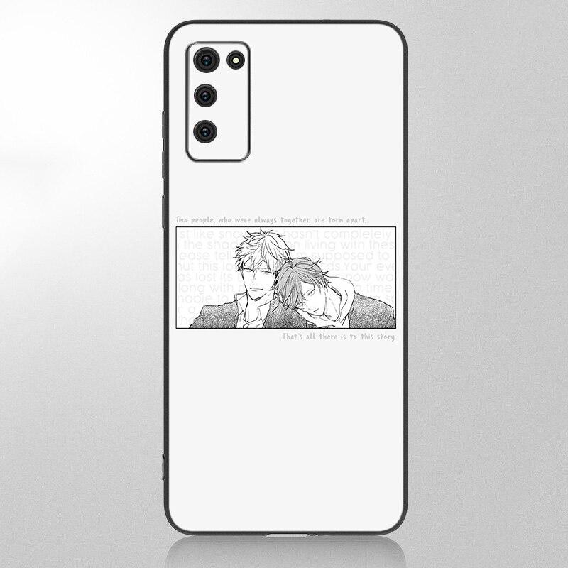 Niedlichen cartoon Anime Gegeben Yaoi Fall Für Samsung Galaxy A12 A02S A22 A32 A52 A72 A71 A51 A41 A31 A21 A11 a50 A70 A10S A20S Abdeckung