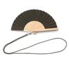 Shoroku Summer Fan with Day Stylish Green Fan [Nishikawa Shoten] Strap, Outdoor, Khaki, Men's, Father's Gift, Present,