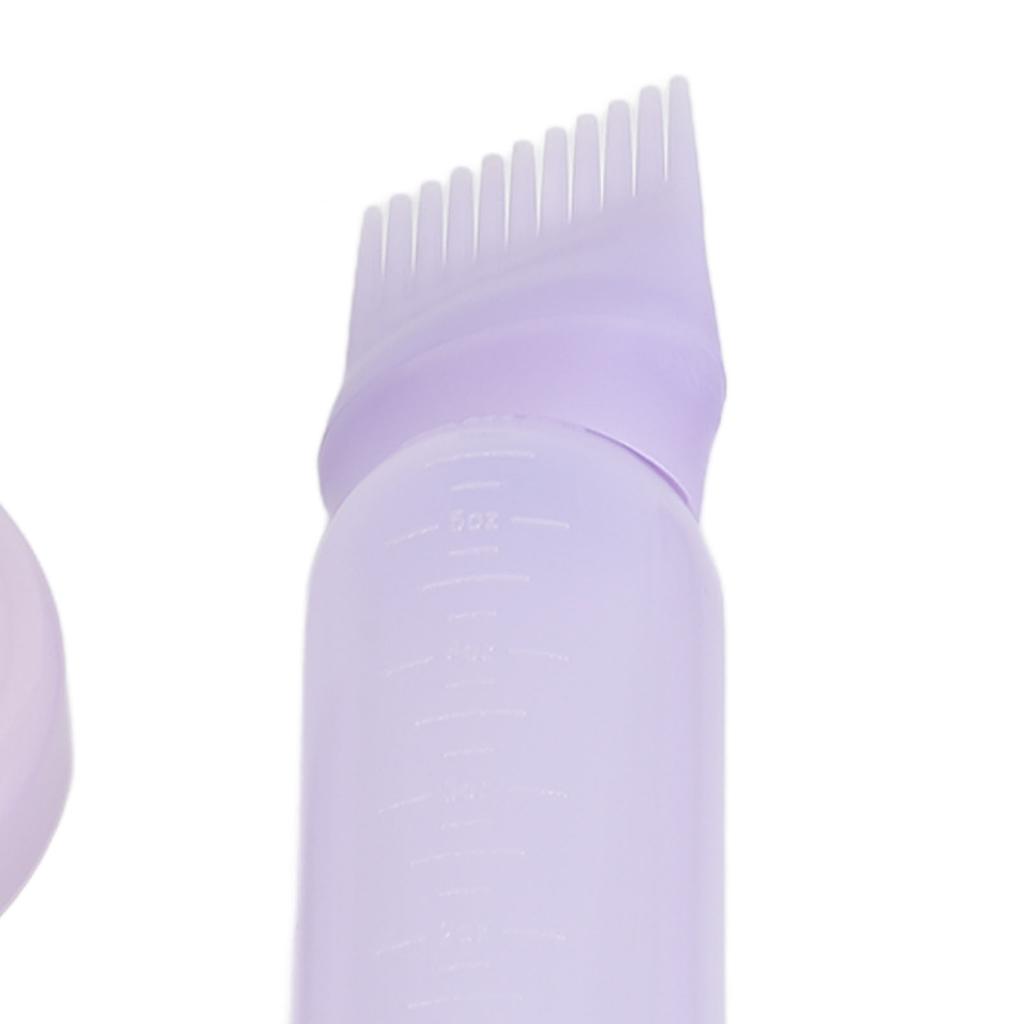 Wurzelkamm Applikatorflasche Kopfhautmassage Paddelbürsten-Set Weiche Borsten für Männer und Frauen