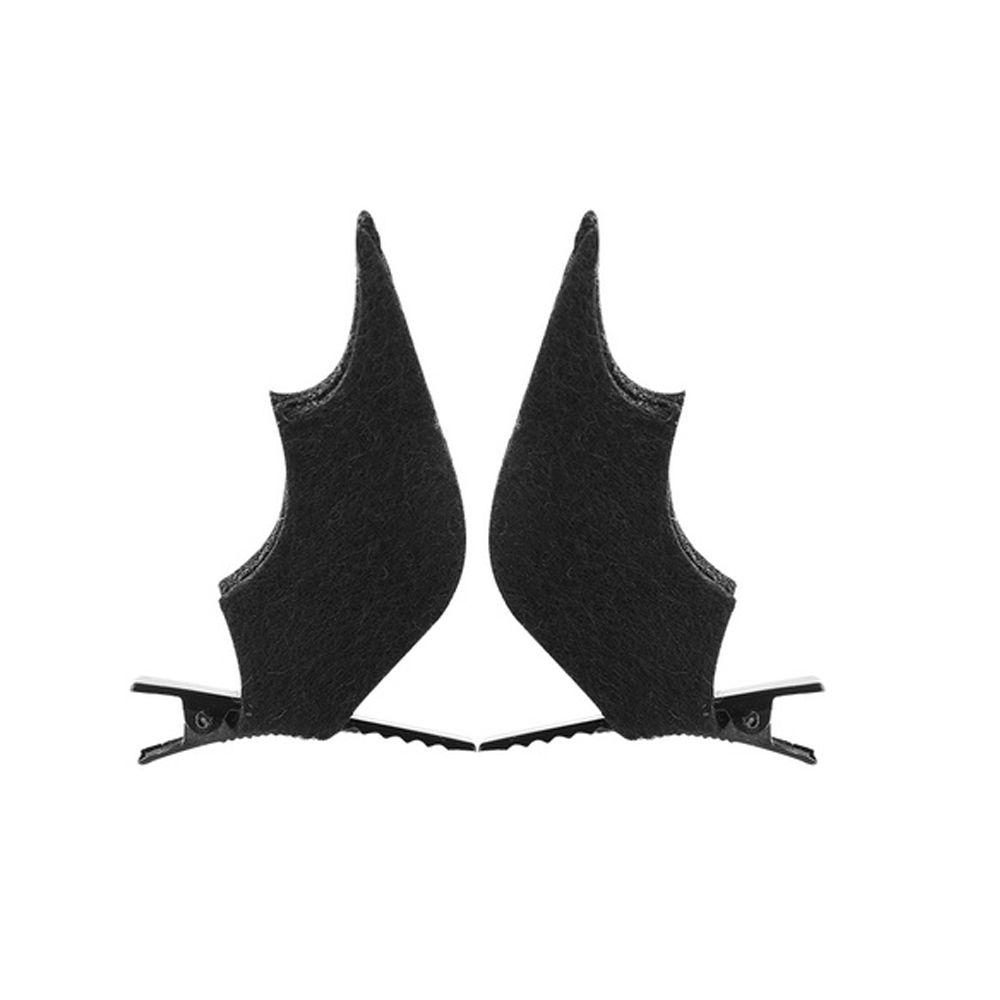 Lovely Baby Girls Women Dress-up Gift Costume Bat Wings Hair Clips Hairpins Hair Accessories