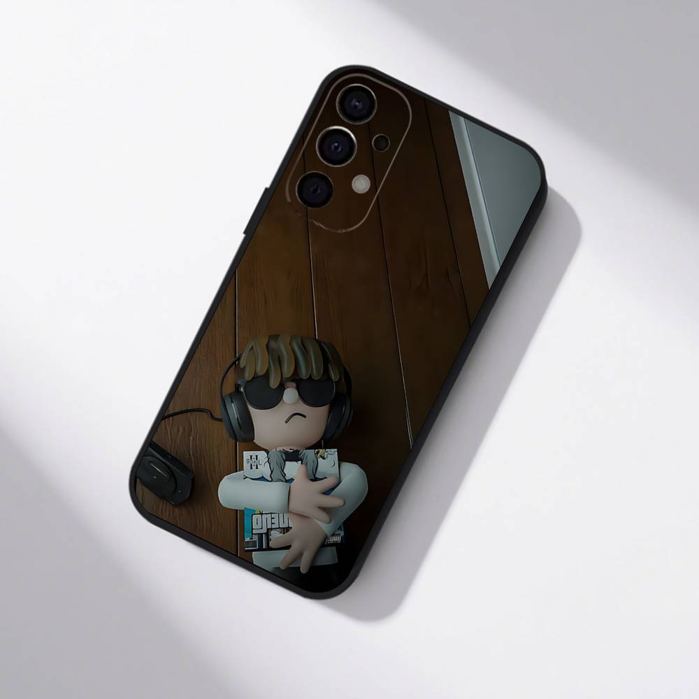 J-Junior H $AD BOYZ 4 LIFE  For Samsung S25,S24,S21,S22,S23,S30,Ultra,S20,Plus,Fe,Lite,5G Black Cover Phone Case