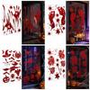Self-Adhesive Halloween Window Decoration Sticker Horror Props Stickers  Halloween