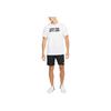 Nike Logo Print Casual Straight Leg Shorts Men shorts Black DD1888-010