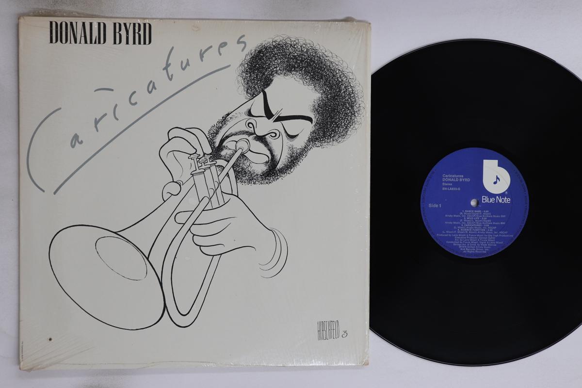 

LP Record DONALD BYRD - Caricatures BNLA633G BLUE NOTE 1976 US Jazz Used
