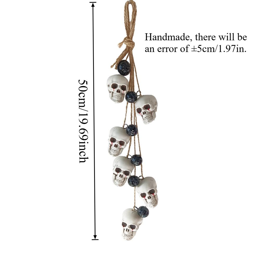 

Хэллоуин Креативные Колокольчики Скелеты Колокольчик Череп для Вечеринки в Доме с Привидениями Вход Ужасное Украшение Внутри Снаружи