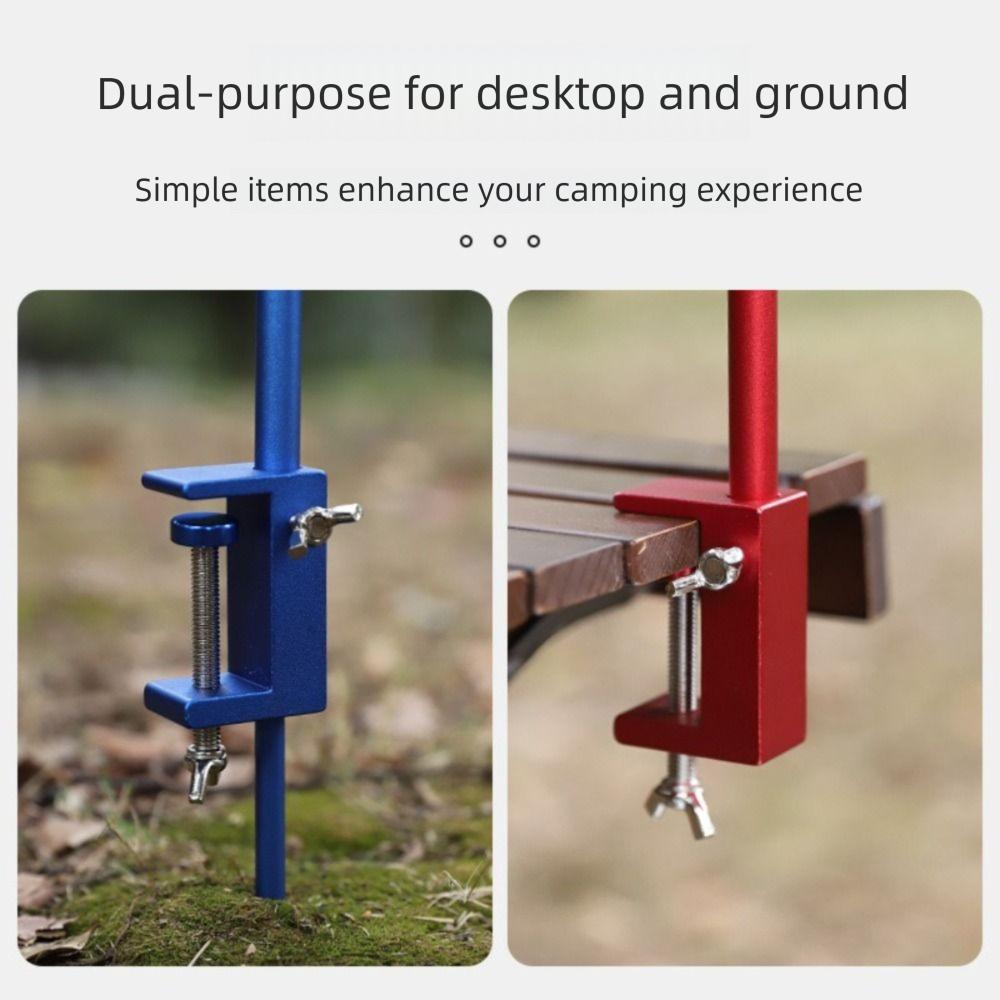 Detachable Camping Lantern Stand Aluminum Alloy Lantern Hangers New Tent Lamp Stand Fishing