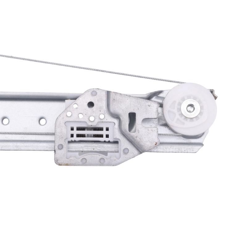 51358212099 51358212100 Window Regulator For 1998-2006 E46 Replacement, Iron, Aluminum and Plastic Rail Assemblies with Cables and Pulleys for Rear