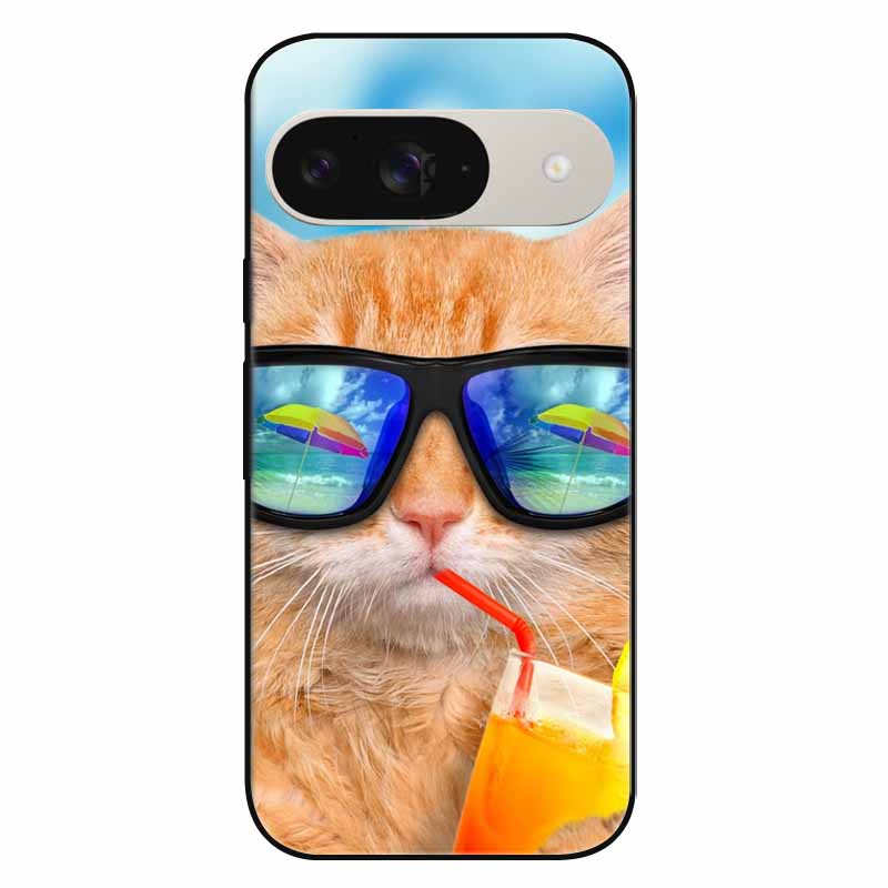 Funda For Google Pixel 9 / Pixel 9 Pro / Pixel 9 Pro XL Cases Soft Silicone Lion Cat Fashion Back Cover For Pixel 9 Pro XL Coque