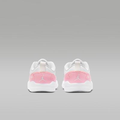 Jordan Flight Court White Medium Soft Pink (TD)