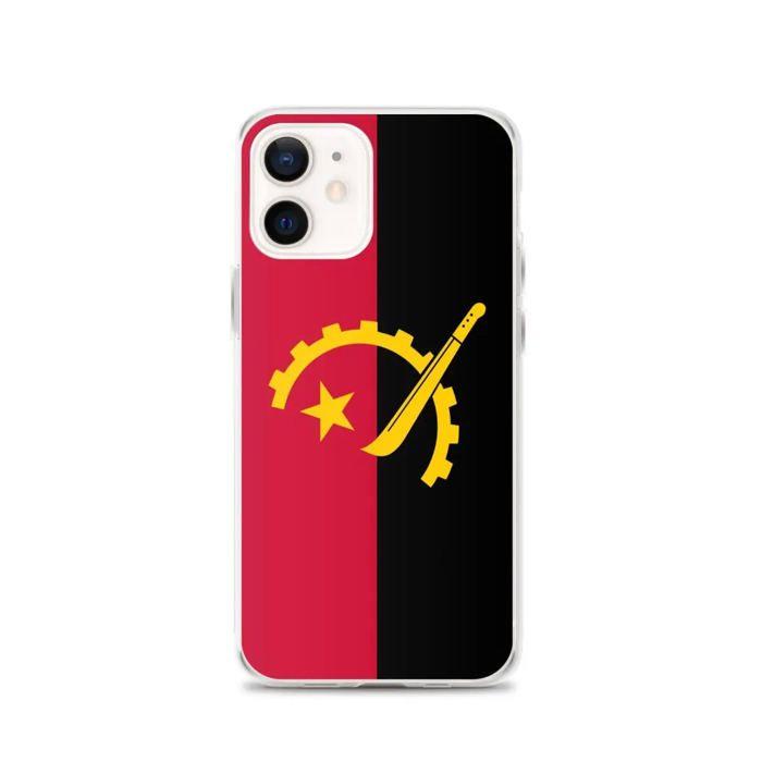 Coque Télephone Drapeau Angola - iPhone 12