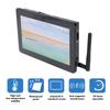 7 Inch Industrial Embedded Panel PC 1024x600 16:9 Dustproof Waterproof Capacitive Industrial Touch Screen Panel Computer EU Plug 100‑240V