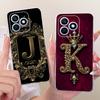 For Honor X8d Case Cute Crown Letters Cover 6.77'' Soft Silicone Slim Phone Case For Honor X8d X 8d HonorX8d 4G Back Cover Coque