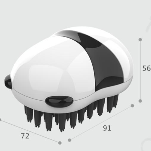 Pet Hair Remover Panda Style Pet Bath Brush Wet Cat Dog Massage Comb Pet Dog Cat Grooming Pet Brush Dog Brush