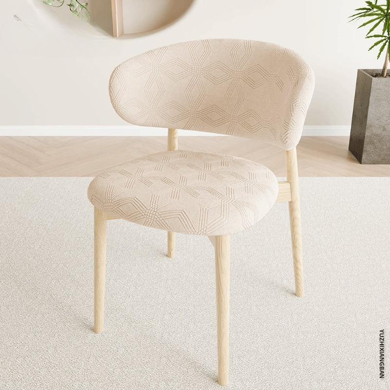 

Elastic Jacquard Velvet Removable Split Chair Slipcover C-shaped Backrest Chair Cover Home Decoration Dustproof Seat Protector S-35-45cm-1pc
