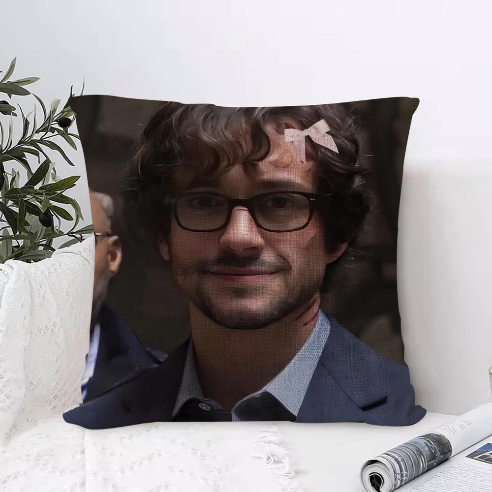 Im Insane Will GGraham Cushion Cover Eco Linen Pillow Case DoubleSided Print Breathable Durable Zipper Home Decor Gift