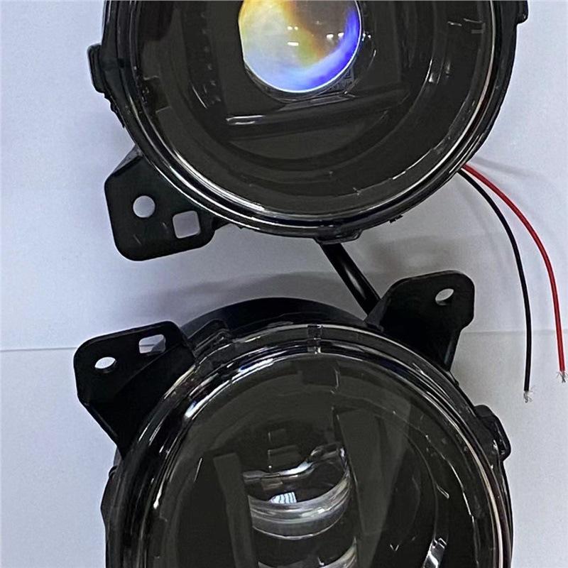 

Scania G440 Front Fog Light Assembly - Super Bright Auxiliary Lights for G400, G450, P410 Old Model Trucks Black Inner Pair