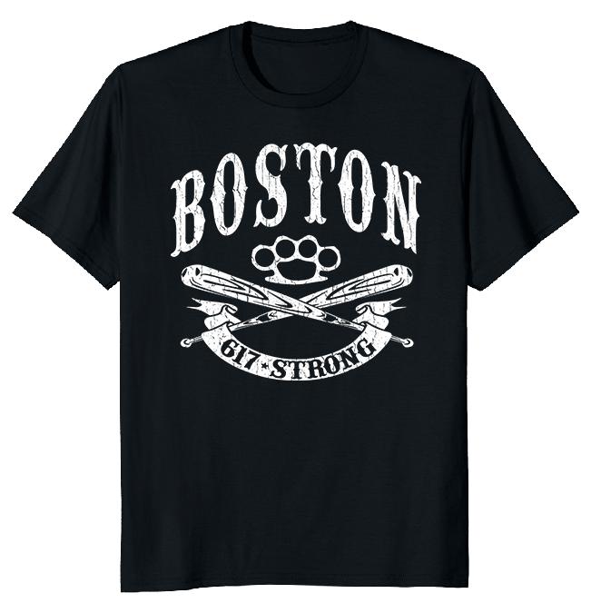 

Футболка унисекс Boston Strong 617