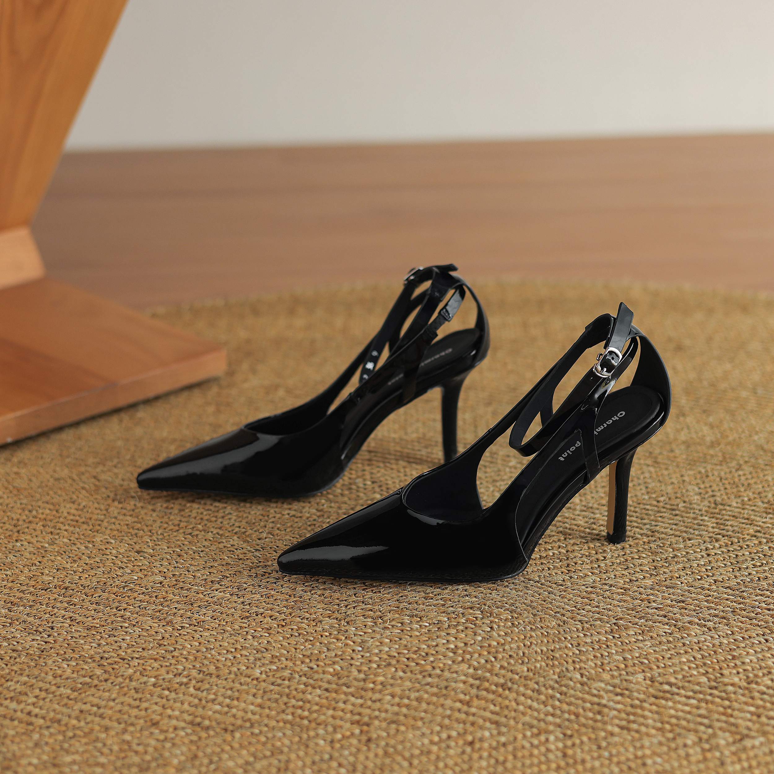 

Krazing Pot Microfiber Summer Size 42 Thin High Heels Party Shoes Women Women Pointed Toe Candy Color Pumps 42 чорний