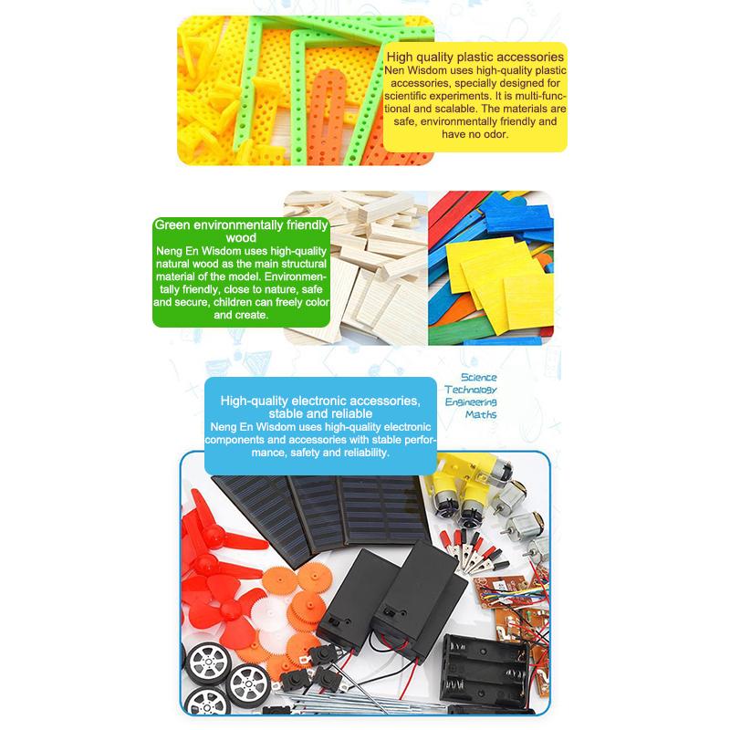 Wireless Walkie Talkie 1 2Pcs DIY Model Kit STEM Science Classroom Project Toy for Boys Girls Learning Use