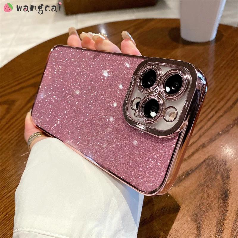 For Tecno Spark 10 9 8 7 Pro 10C 7T 6 GO 2022 2020 8C 6  Air Shinning Soft Case With Bling Paper Full Cover Case