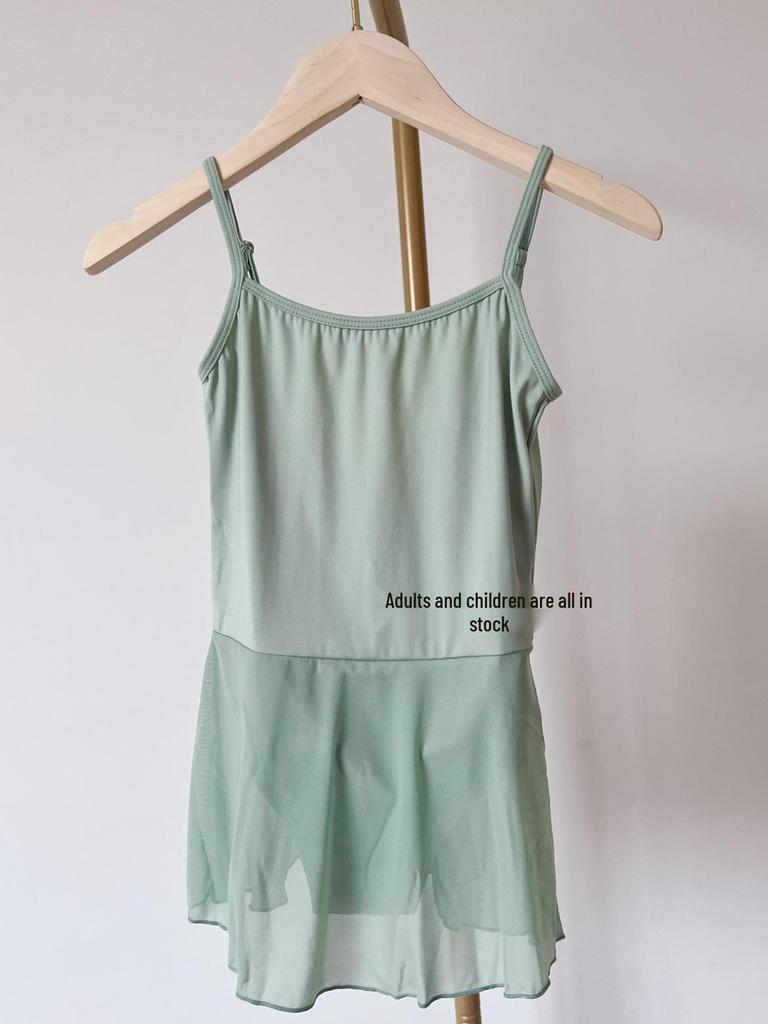 Kinder Ballett Trikot mit Tüllrock für Tanz- oder Gymnastikaufführung