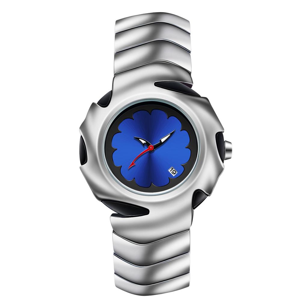 Retro Fashion Trend Creative Personality Design with Calendar Dial Night Light High-end Feeling Quartz Waterproof Watch