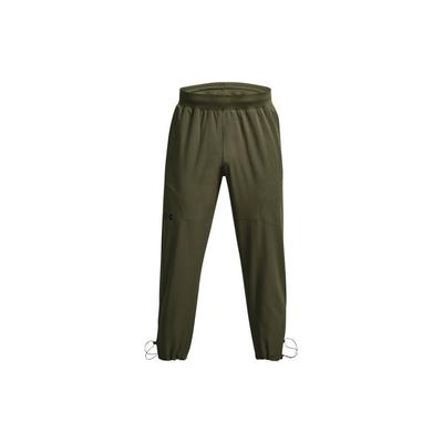 Unstoppable Logo Solid Training Nine-Point Knit Pants Men Pants Green 1370986-390