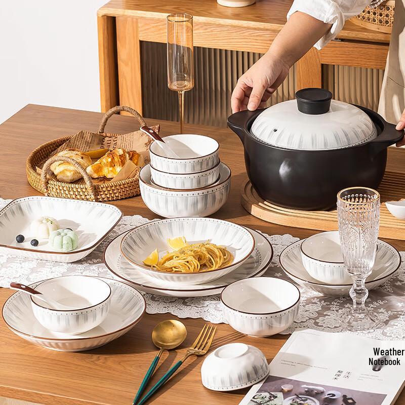 Kangmo Keramik Geschirrset