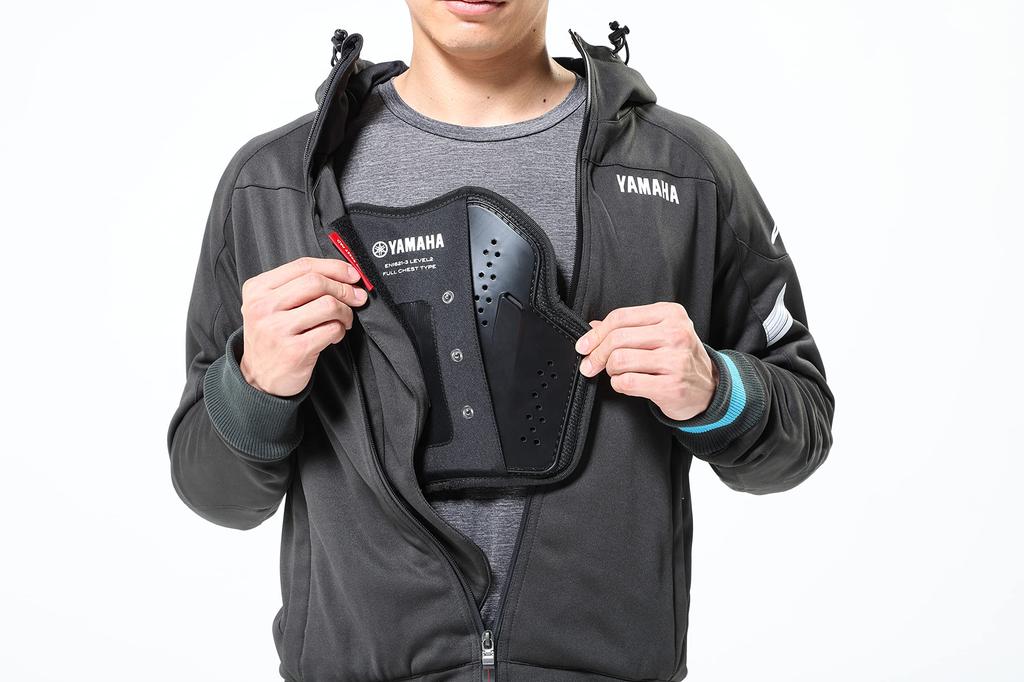 Yamaha Motor Motorcycle Riding Protector Chest Protector YAD04 Black Free Size CE Standard Level 2 Co., Ltd. (Yamaha) Q1G-KOM-Y01-00F