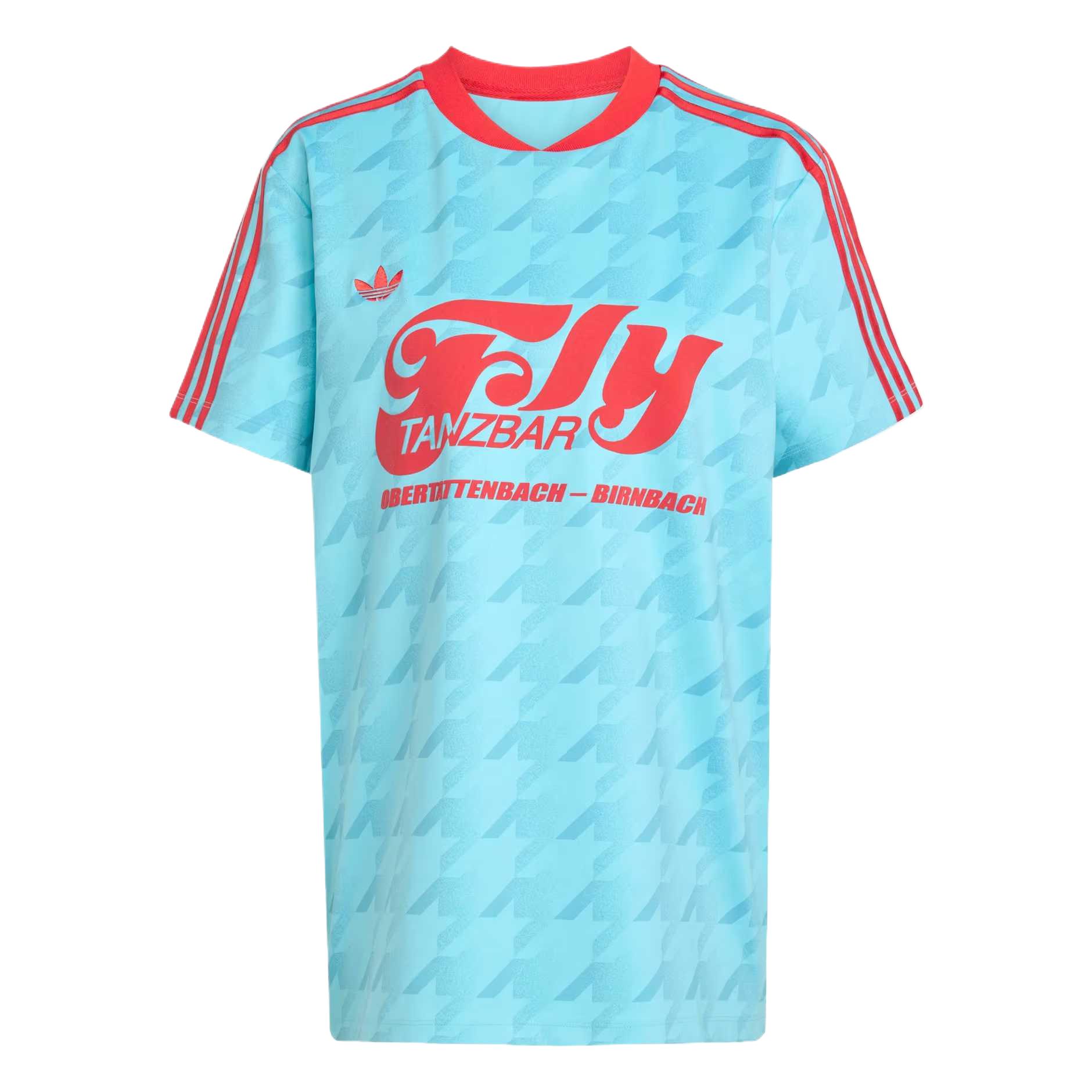 Adidas Originals Graphic Football Allover Print Jersey Women Tops JW2771 L