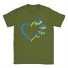 Ukraine Flag Sunflower Vintage Ukrainian Lovers Ukraine TShirt Summer  100 Cotton T Shirts For Couple Hipster Casual Tshirt
