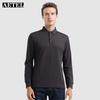 AETEL Unisex Long Sleeve Antibacterial Polo Shirt