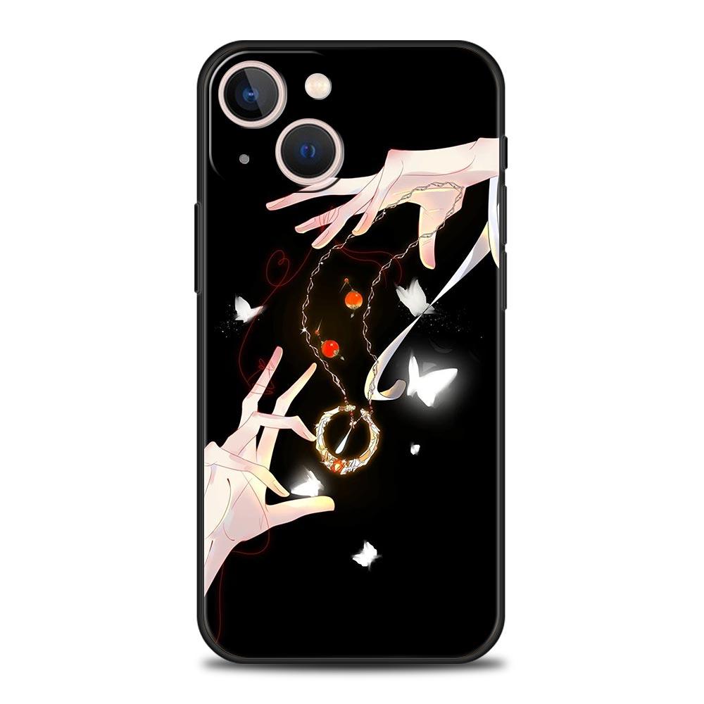 Phone Case For iPhone 17 16e 15 14 13 12 11 Pro Max SE 7 8 Plus Shell iPhone 16 Soft TPU Cover Heaven Official's Blessing