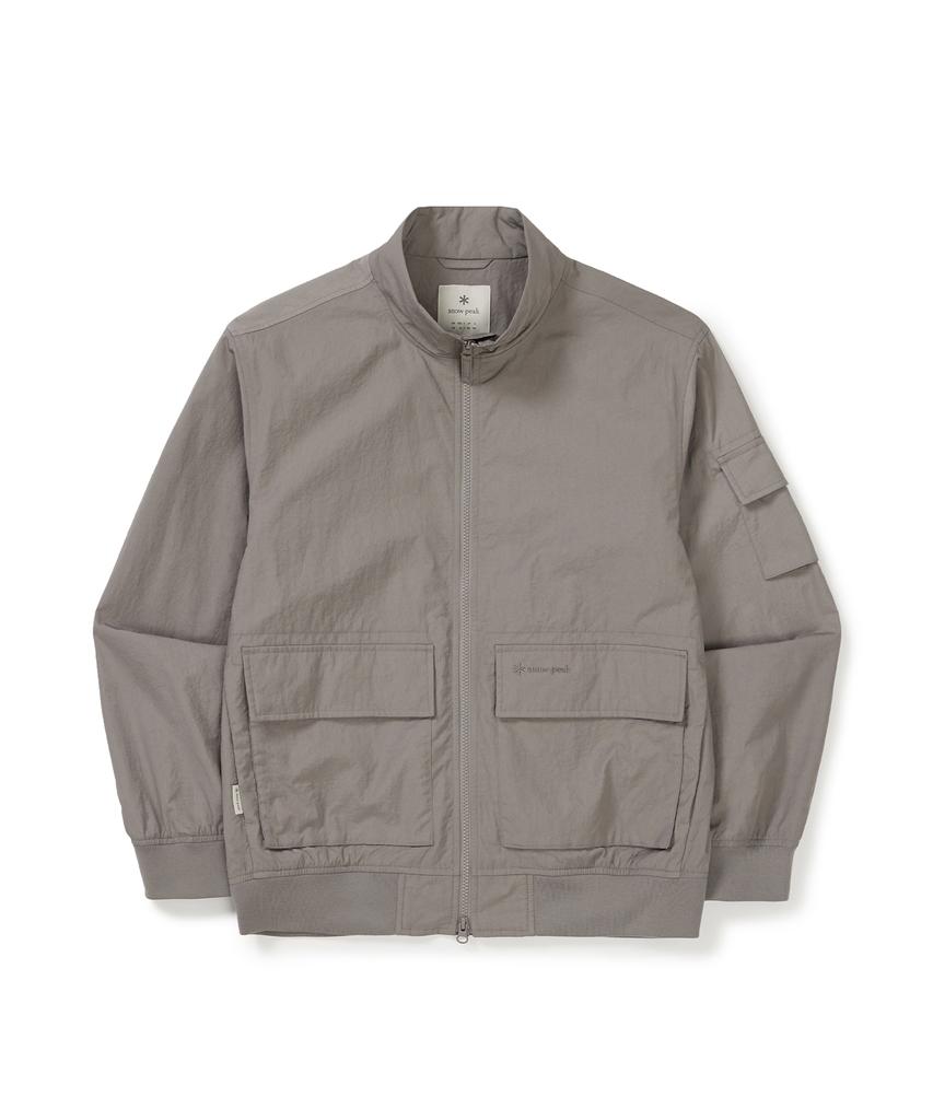 Snowpeak Apparel Twillon Bomber Jacket (S25Smtwb20) Vintage Gray
