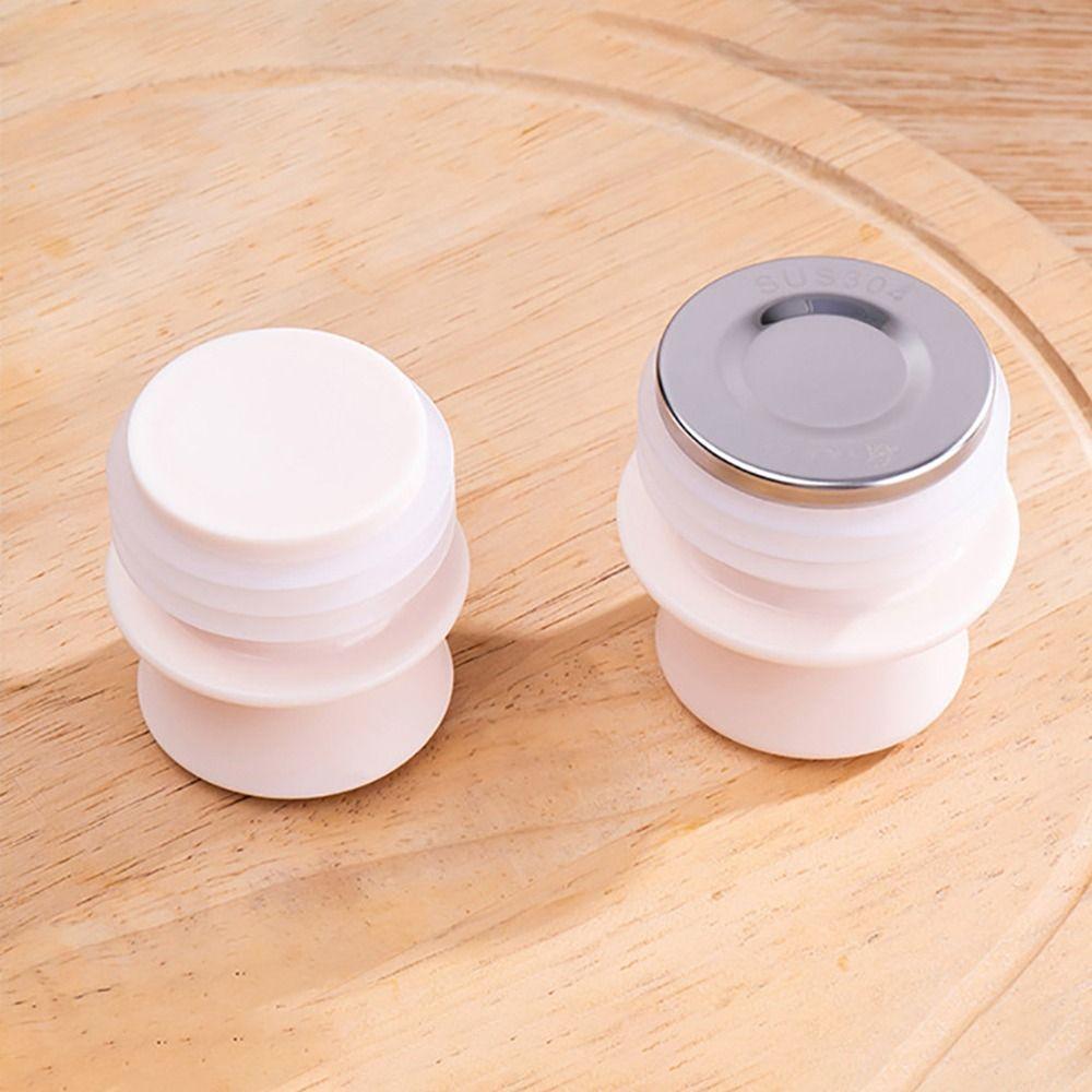 1Pcs Thermos Cup Accessories Thermos Bottle Stopper Replacement Parts Stainless Steel Silicone Kettle Cover S/L Food Grade