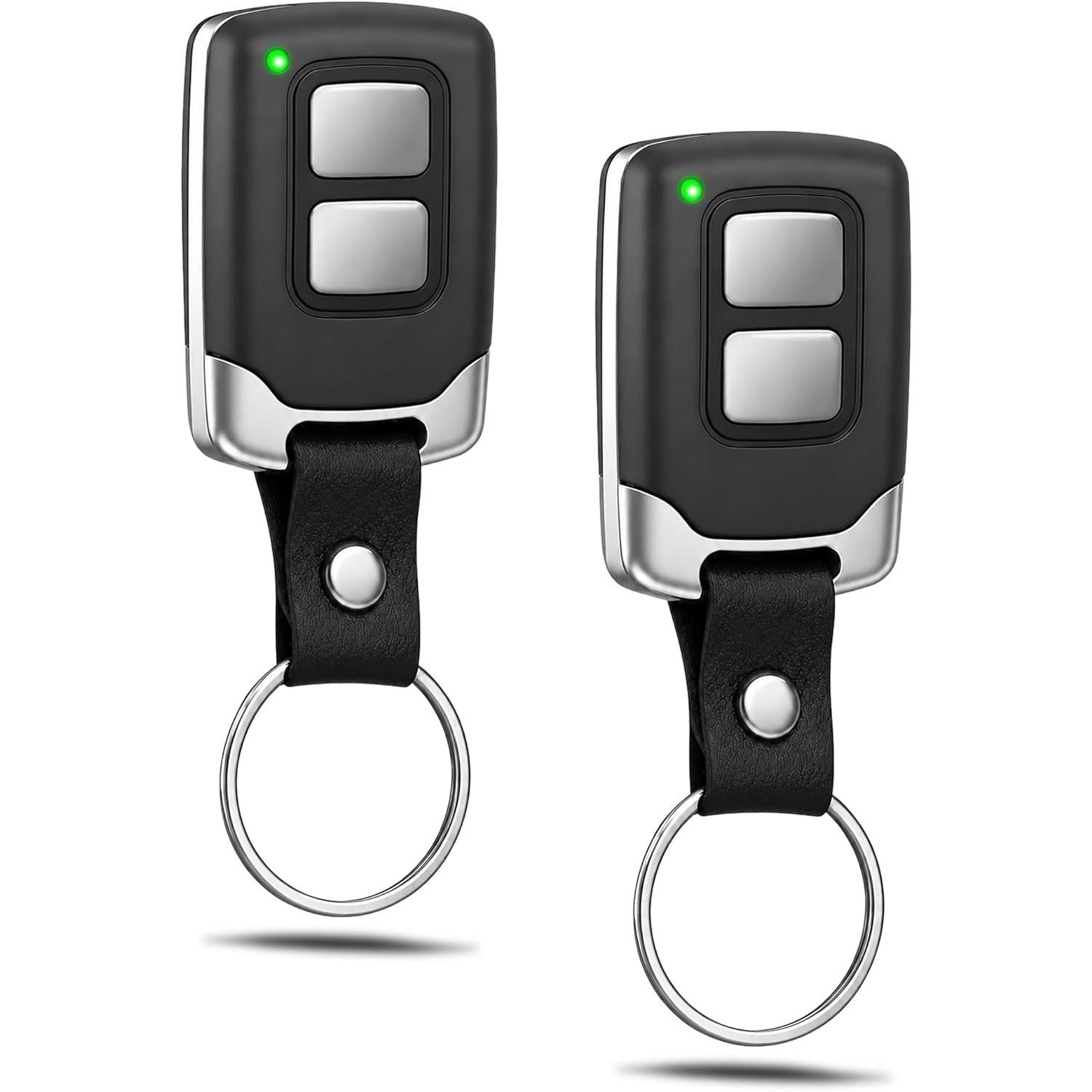 2 for Chamberlain LiftMaster Craftsman Garage Door Opener Remote 893LM 893Max 891LM 971LM 973LM 371LM 373LM Universal 2-Pack чёрный